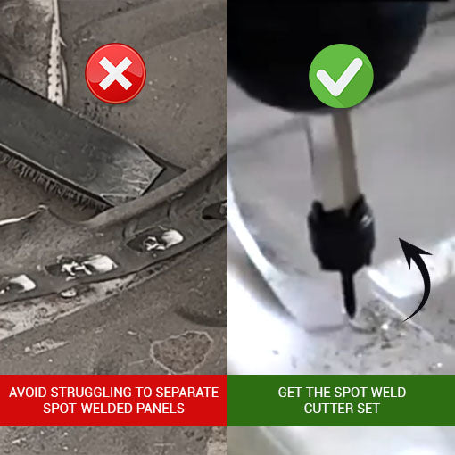 Spot Weld Cutter Set