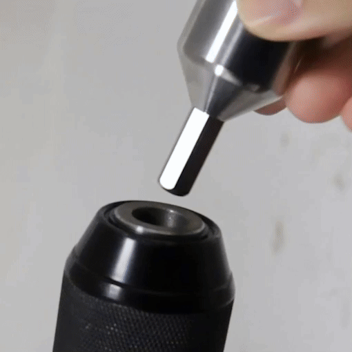 Zinc Plated RV Jack Drill Adapter