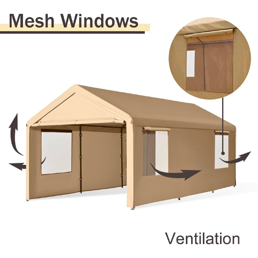 Large Heavy-Duty Carport